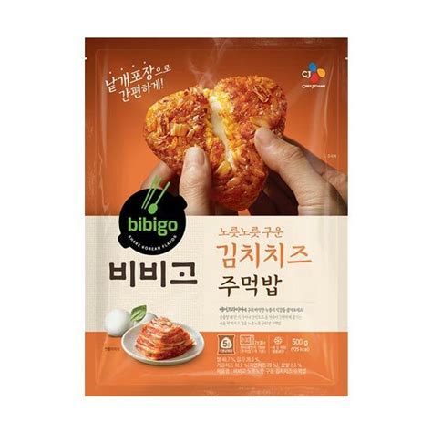 CJ Bibigo Grilled Kimchi Cheese Rice Ball 500g Korean Food Mart SINGSINGMART | Shopee Singapore