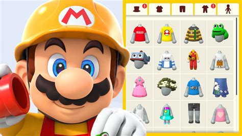 Super Mario Maker 2 - All Mii Outfit Unlocks List | Nintendo Life