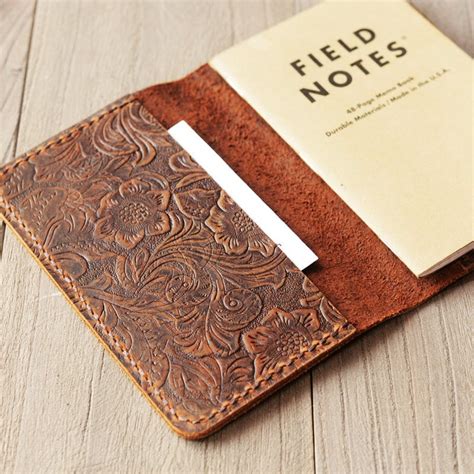 Refillable Genuine Leather Journal Cover for Pocket Size Field - Etsy