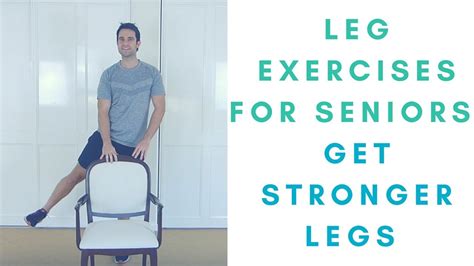 Leg Strengthening Exercises For Seniors - Decrease Knee Pain | More ...