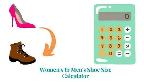 Women's to Men's Shoe Size Calculator - Easily Convert Your Shoe Size ...