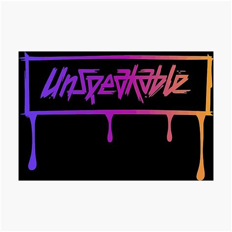 Unspeakable Photographic Prints | Redbubble