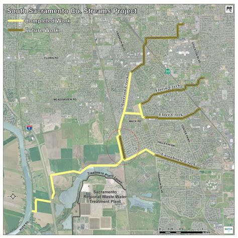 South Sacramento flood wall construction map | Flickr - Photo Sharing!