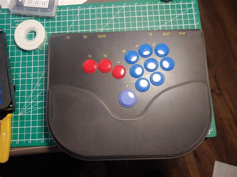 3D Printed Custom Layout Hitbox : fightsticks