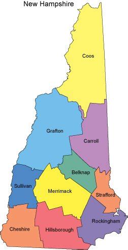 Carroll County Nh Map