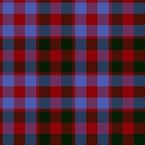 Gow or MacGowan tartan, ancient colors fabric - weavingmajor - Spoonflower