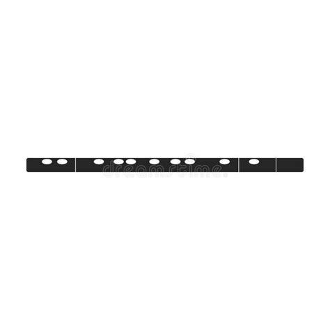 Flute Vector Icon.Black Vector Icon Isolated on White Background Flute. Stock Vector ...