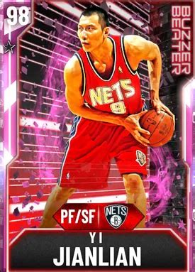 NBA 2K20 | 2KDB Pink Diamond Jianlian Yi (98) Complete Stats