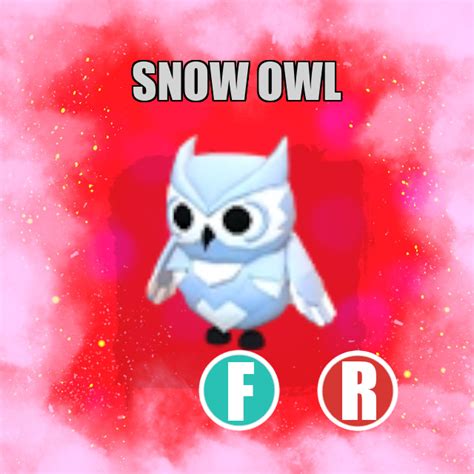 Snow Owl FLY RIDE Adopt Me - Buy Adopt Me Pets Cheap