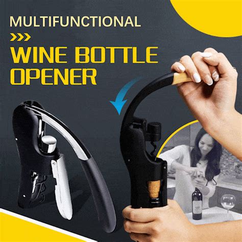 Multifunctional Wine Bottle Opener - Concrtbaner