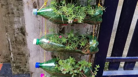 22 Do It Yourself Vertical Garden with Plastic Bottles Ideas You Should Check | SharonSable