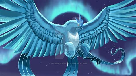 Articuno by Azure-Birds. Articuno (Japanese: フリーザー Freezer) is a dual-type Ice/Flying Legendary ...