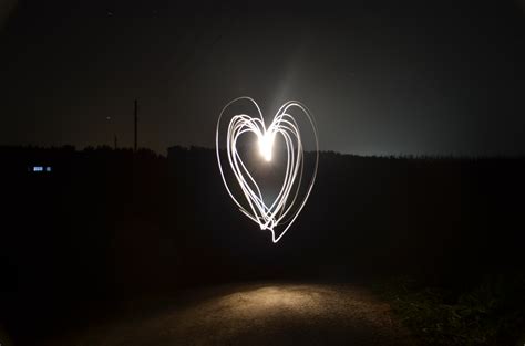 Free Images : heart, light, dark, night, darkness, lighting, computer ...