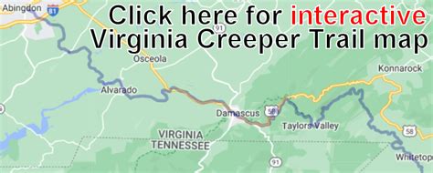 Virginia Creeper Trail Info