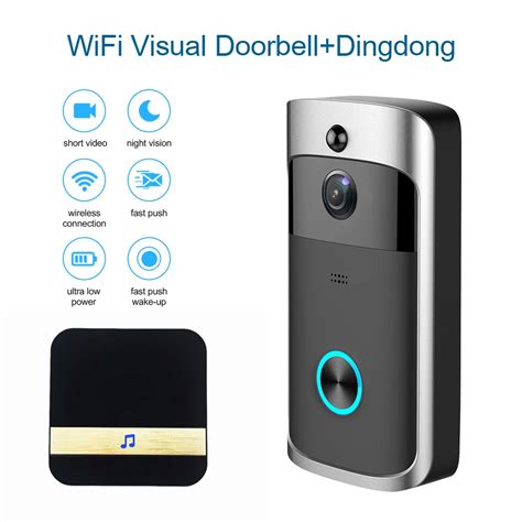 Doorbell Camera Wifi Video Door Viewer Intercom for home Security ...