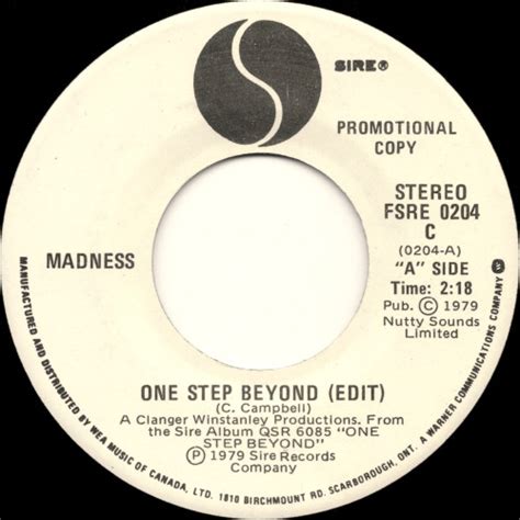 Madness - One Step Beyond... (1979, Vinyl) | Discogs