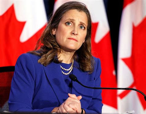 Chrystia Freeland to deliver budget update as economy weakens ...