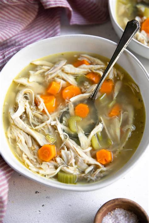 The Best Chicken Soup Recipe - The Forked Spoon