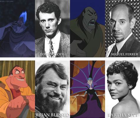 Rose and Thorn • Disney villains & their voice actors/actresses...