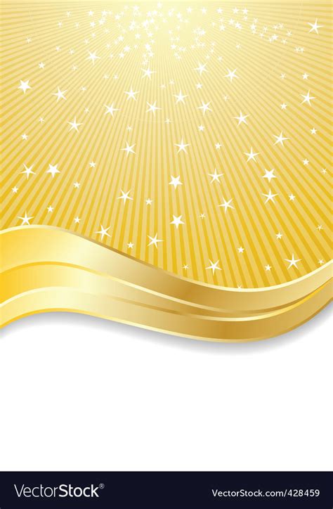 Golden abstract background Royalty Free Vector Image