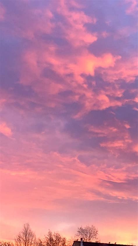 pink sky skies air picture photo purple orange sunset sunrise | Pink clouds sky, Pastel sunset ...