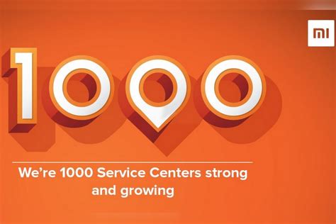 Xiaomi Now Has 1,000 Service Centers in India | Beebom