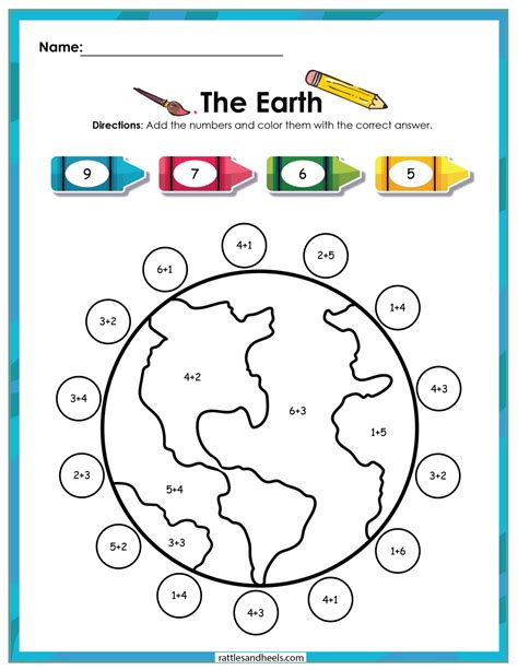 Planet Earth Worksheets For Kindergarten