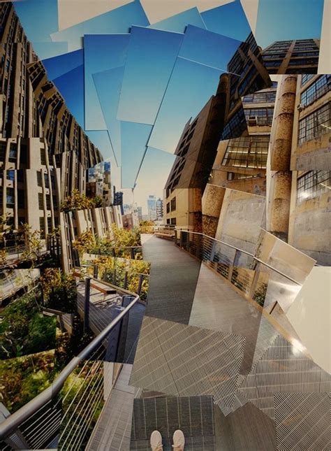 This is a Photo joiner of the New York Highline. I created this using ...