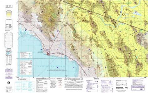 Sonoyta, Mexico - Sonoita, Arizona Joint Operations 1:250,000 Navigation Map [Map] Staff | Wide ...