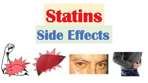 Statin Side Effects | Atorvastatin, Rosuvastatin, Simvastatin Side Effects & Why They Occur ...