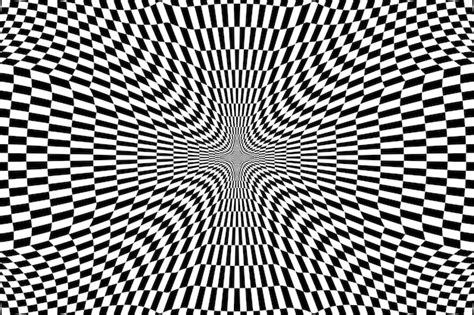 Free Vector | Psychedelic optical illusion background