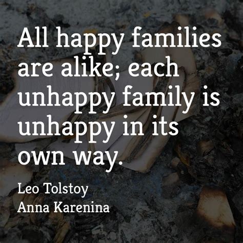 All Happy Families Are Alike Quote - ShortQuotes.cc