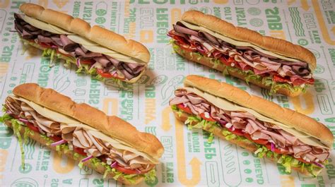 Subway Introduces New Titan Turkey, Grand Slam Ham, Garlic Roast Beef ...