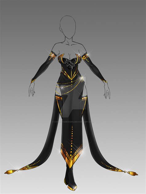 (closed) Auction Adopt - Outfit 255 by CherrysDesigns | Fashion design drawings, Character ...