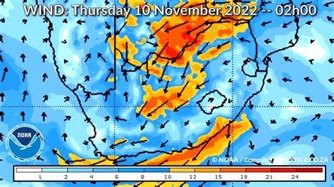 Southern Africa Weather Forecast Maps Thursday 10 November 2022 - AfriWX