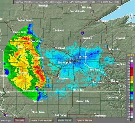 Interactive Hail Maps - Hail Map for Morgan, MN