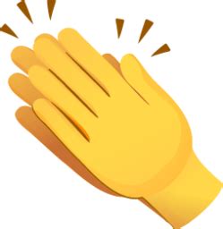 "clapping hands" Emoji - Download for free – Iconduck