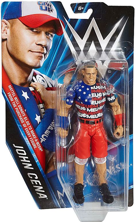 WWE Wrestling Make-A-Wish John Cena Exclusive Action Figure Mattel Toys ...