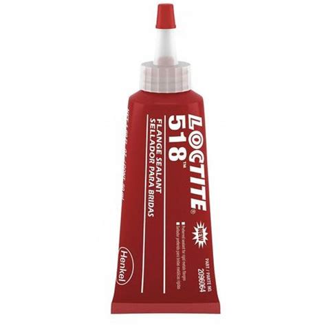 LOCTITE 2096064 Anaerobic Gasket Sealant, 50 mL, Red, Temp Range -65 to ...