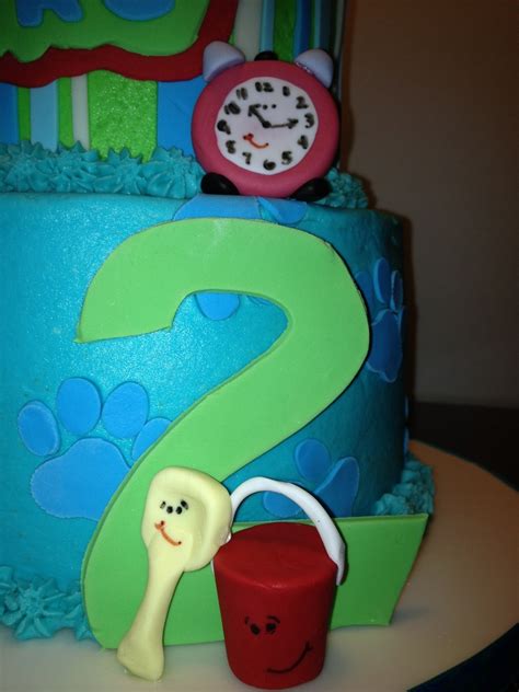 Blue's Clues Birthday Cake - CakeCentral.com