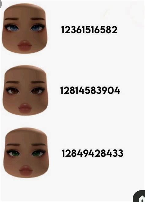 Tan Face, Face Id, Roblox Codes, Roblox Roblox, Berry, Big Cheeks, Aesthetic Mask, Aesthetic ...
