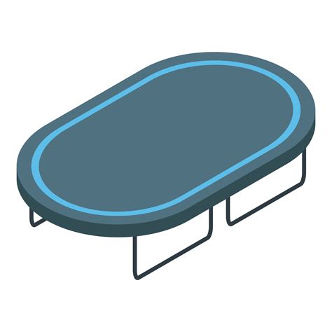 Trampoline icon, isometric style 15366812 Vector Art at Vecteezy