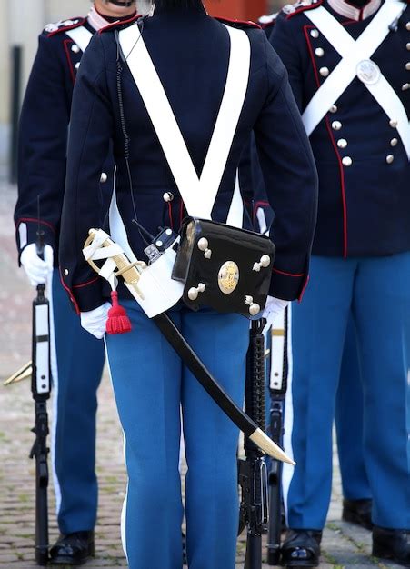 Premium Photo | Danish royal life guards in copenhagen denmark