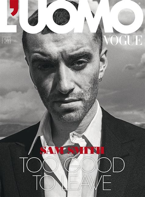 Sam Smith Covers L'uomo Vogue - That Grape Juice