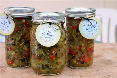 Zucchini Relish Recipe - Garden Therapy