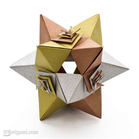 Star Shaped Polyhedron by Toshikazu Kawasaki - Go Origami