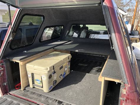 Multi-Functional Truck Topper Camper Build Out : r/TruckCampers