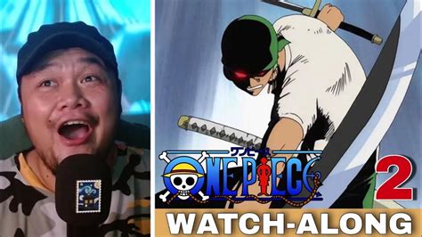 Luffy meets Zoro! | ONE PIECE | REACTION EP. 2 - YouTube