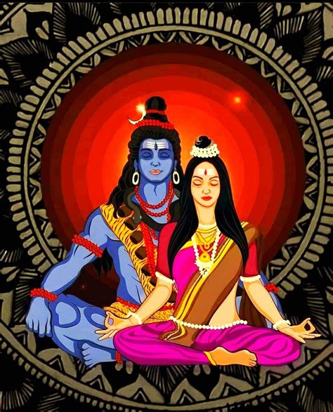 ShivShakti 🔱 | Shiva, Lord shiva pics, Shiva parvati images