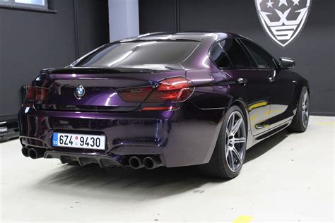 Metallic Midnight Purple Car Wrap / Midnight Purple High Gloss ...